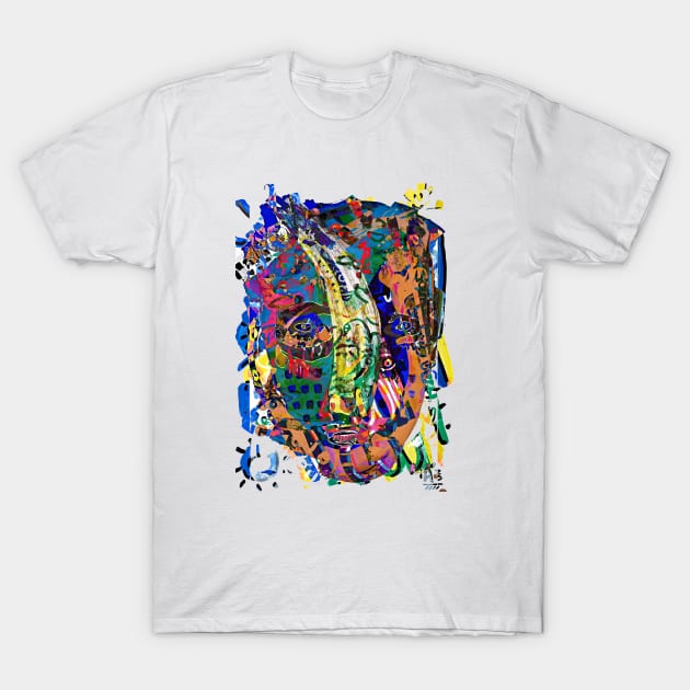 COLORFUL FACE T-Shirt by Angel Rivas